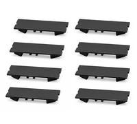Tapas Para Anclajes de Asientos T5-T5.1 T6 Compatible con Multivan-Transporter-Caravelle-Kombi-Shuttle/Embellecedores de Anclajes Asientos/Tapas Para Base de Asiento (Pack 8)