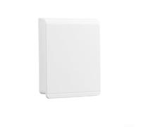 tapas para enchufes, 6 Pcs Socket Box Switch Cover, 86 Type Ultra-Thin Waterproof Protection, 9×9 CM(White)