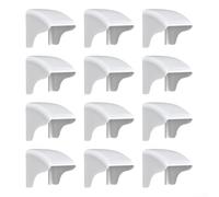 tapas para enchufes, 86 Type Outdoor Switch Protection Cover for Electrical Outlets, Rain & Dust Resistant, 12 Pack, 105X105mm(White 12pcs)