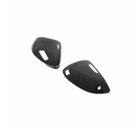 Tapas para espejos retrovisores 1 Par De Cubiertas De Espejo Retrovisor Lateral Para Golf 8 MK8 R, GTI, Con Carril Para Asistencia 2020-2022, Accesorios Para Coche.(Carbon Fiber Look)