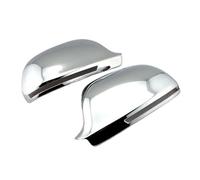 Tapas para espejos retrovisores Cubierta De Espejo Retrovisor Lateral Para A3, S3, Para A4, S4, Para A5, S5 Para A6 S6 RS6 Q3 RSQ3 (2008-2011), Cromo Mate Plateado.(Chrome)