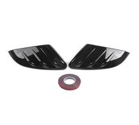 Tapas para espejos retrovisores Embellecedor De Espejo Retrovisor De Fibra Forjada, Para Civic 10.º Type-R Hatchback 2016-2020.(Glossy Black)