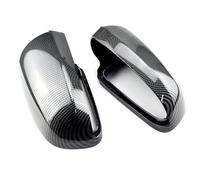 Tapas para espejos retrovisores Tapa de espejo retrovisor lateral de fibra de carbono y color S Line Para A4 B6 B7 para A6 C6 (2003-2007) S4(Carbon fibre)