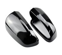 Tapas para espejos retrovisores Tapa De Espejo Retrovisor Lateral S Para Línea Para A4, B6, B7, Para A6, C6 (2003-2007) S4 De Fibra De Carbono Y(Black)