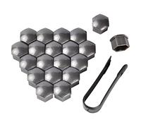 Tapas Para Tuercas, Universal Tapa De Tuerca De Rueda, Tapones Tornillos Ruedas Coche, 20 Pcs Cubierta De Tuerca De Neumático, Tapas Para Tuercas De Coche, Tapones Para Tuercas De Rueda De Coche, 19mm