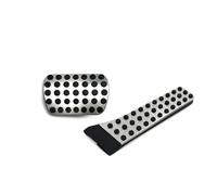 Tapas Pedal Freno para Benz EQE EQC EQS EQA V295 H243 N293 V297 450+ 350 para AMG Freno Reposapiés Cubierta Accesorio Coche Pedal De Acero Inoxidable Pedal Reposapiés Freno(2pcs)
