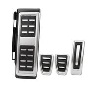 Tapas Pedal Freno Para Q2 SQ2 A1 Para A3 8V S3 RS3 Para Limusina Para Sportback Para Cabrio Pedal Reposapiés De Freno De Embrague De Coche Cubierta Pedal Coche(4 pieces MT With Rest)