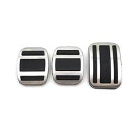 Tapas Pedales Cubierta Pedales De Coche para Opel para Vauxhall para Freno De Gas Combinado Sin Pedal De Perforación Pedales Freno(3 pcs)