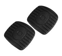 Tapas Pedales para Nissan para Note para Cube para Tiida para Micra NV200 2009 2010 Cubierta Goma Negra Pedal Embrague Freno Reposapiés Pedales