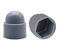 Tapas protectoras para pernos hexagonales de P Tapones para pernos de tornillo multicolor, tamaños múltiples, paquete de 50(Grijs, M3x6x9)