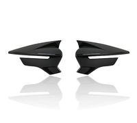 Tapas Retrovisor Para Asiento Para Leon MK3 .5 5F ST FR Para Cupra 2013-2020 Negro Brillante/cubiertas Espejo Fibra Carbono Tapas Cubierta La Caja Retrovisor(Black One Pair)