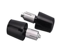 Tapas Tapones Manillar Motocicleta 7/8" 22mm para Suzuki Burgman | Para Suzuki Burgman AN125 AN200 AN250 AN400 AN 650. Tapones de extremo del manillar de la motocicleta(Negro)