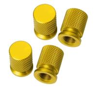 Tapas Válvulas Neumático para Seat Mk1 FR 1p 2 para Tarraco | Aleación De Aluminio Tapones Rueda Coche Protección lluvia Nieve Y Barro(Oro)