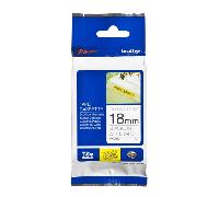 Tape/18mm black on white f P-Touch TZE