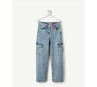 TAPE A L'OEIL Pantalones anchos de 4 a 12 años. Color Denim Azul
