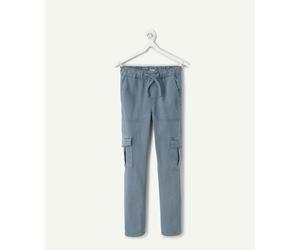 TAPE A L'OEIL Vaqueros cargo. Color Denim Oscuro