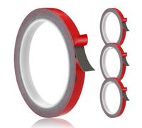 Tape Adhesivo Doble Cara 3m Extra Fuerte - 12m X 10mm (4 X 3m) - Impermeable Y Ultra Resistente Para Uso Exterior, Reparación De Automóviles, Fijación De LED Y DIY