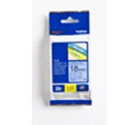 Cinta laminada brother tze541 18mm x 8m azul - negro