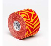 Tape de Sixtus Italia - Dream K Tribe 5 cm x 5 m - amarillo de color rojo - el Deporte Tape con efecto Kinesio - más rápido y cómodo Tape Vendaje