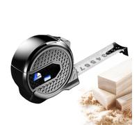 Tape Measure - Professional Measuring Equipment, Durable Steel Blade, Smooth Retracting Mechanism, Accurate Length Tracking | Building Work, Woodworking Projects, Renovation Jobs, Household