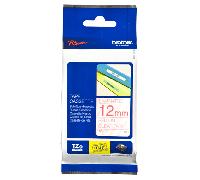 tape12mm red on clear f p-touch