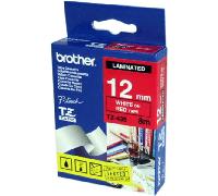 tape12mm white on red f p-touch