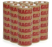 TAPEBEAR 36 rollos de cinta de embalaje respetuosa con el medio ambiente, 50 mm x 50 m, color marrón, cinta adhesiva de papel de estraza autoadhesiva, degradable para envíos, mudanzas