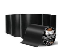 TAPEBEAR Cinta de Adhesivas Butilo 150mmx5m, Cinta de Butilo Impermeable Autoadhesiva Cinta de Reparación, Alta Resistencia para Cubiertas de Madera, Costuras, RV, Caravana, tuberias, 6Rollo