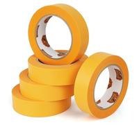 TAPEBEAR Cinta de Carrocero para Superficies Delicadas 30mm x 50m, Cinta de Enmascarar 5x Profesional Cinta de Pintar, Sin Residuos hasta 7 Días, Resistente a los Rayos UV, Interiores & Exteriores