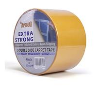 TAPEBEAR Cinta De Doble Cara Extra Fuerte Para Alfombras, Cinta De Instalación Para Moquetas, Removible, Sin Residuos, Cinta Doble Cara Para Alfombras, 100mm x 36m
