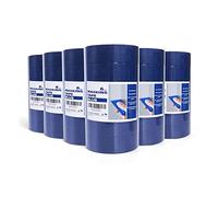 TAPEBEAR Cinta de Pintar, multisuperficie de 36mmx55m Cinta de Pintor, Cintas de enmascarar profesionales, Adhesiva no deja residuos, Anti UV para automóviles, pintura mural, 36Rollo