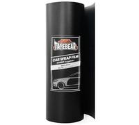 TAPEBEAR Lámina de Vinilo Negro Mate 2Hojas x 30cm x 150cm, Vinilo Adhesivo Coche Protectora Vinilo para Decoración de In/Exteriores, Burbuja de liberación de Aire para Coche, Moto, Bicicleta