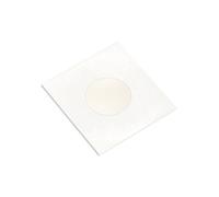 TapeCase 361 CIRCLE-0.313"-250 - Cinta adhesiva de silicona y vidrio, color blanco, 3 m, 361, 65 grados F a 450 grados F, 0,31 pulgadas de largo, 0,33 cm de ancho (paquete de 250)