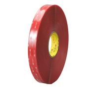 TapeCase 3M 4905 Cinta acrílica transparente de doble cara de 3.25 pulgadas x 36 yardas, rollo de 8.25 cm x 36 yardas