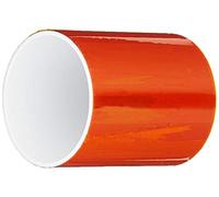 TapeCase KD-9,25" x 9,25"-25 Amber cinta de poliimida/silicona con adhesivo de silicona, (Pack de 25)