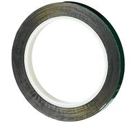 tapecase metalizado película de poliéster cinta (Varios Tamaños), 0.375" x 72yd, Green, 1