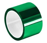 tapecase metalizado película de poliéster cinta (Varios Tamaños), 6" x 5yd, Green, 1