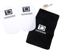 TAPEDESIGN® Performance SHINGUARDS White One Size Unisex