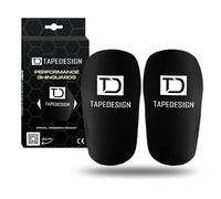 TAPEDESIGN® Performance SHINGUARDS Black One Size Unisex