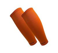 Tapedesign - “TUBES” 1 Pares Medias Futbol Sin Pie Naranja, Calcetines Deporte Hombre Mujer Niño, Medias Tubular, Tube Socks, Soccer Shin Guard Sleeves