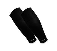Tapedesign - “TUBES” 1 Pares Medias Futbol Sin Pie Negro, Calcetines Deporte Hombre Mujer Niño, Medias Tubular, Tube Socks, Soccer Shin Guard Sleeves