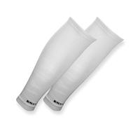 Tapedesign - Tubes Pro, 1 par de Medias de fútbol (sin Calcetines), Color Blanco para Mujeres, Hombres y niños - Mangas de fútbol para espinilleras - Medias de fútbol largas hasta la Rodilla - Medias