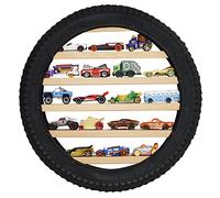 Tapeera Soporte de exhibición para Autos Modelo: Estante de Pared para hasta 18 Coches 1/64. Compatible con Hot Wheels y Matchbox. Ideal para coleccionistas. Diámetro: 40 cm