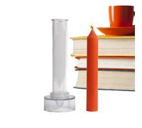 Taper Candle Mold, Reusable Candle Making Molds for Beginners, Non Stick Casting Craft Supplies with Easy Release, Homemade Candles for Adults Women Home Church Christmas Holiday Decorations