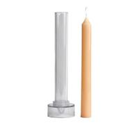 Taper Candle Mold, Reusable Candles Molding Kit, 3.94 Inches Non-Stick Craft Supplies, Easy Release Design, Christmas Decor for Beginners, Perfect for Handicraft Enthusiasts, Home, Church