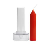 Taper Candle Mold | Reusable Taper Candle Making Mold | Non-stick Casting Craft Supplies for Beginners Handicraft Women Adults Home Church Christmas Decorations