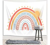 Tapestries Extra Large 180 x 230 cm, Custom Image Logo Text Personalized Tapestry Wall Hanging Backdrop, Multicolored Modern Prints Red, Yellow, Blue, Pink, White,