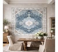 Tapestries Extra Large 180 x 230 cm, Custom Image Logo Text Personalized Tapestry Wall Hanging Backdrop, Estampado retro azul gris,