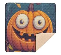 Tapete acolchado suave de Halloween para gimnasio y actividades para el suelo, 1 pieza, para bebés y niños pequeños, 127 x 127 cm