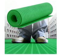 Tapete Aislante De Goma De 3 Mm De Grosor, Tapete Aislante Eléctrico De 6 KV Resistente A Alto Voltaje, Tapete Cortable para Protección contra Descargas Eléctricas(Green-3mm,1x1m/3.3x3.3ft)